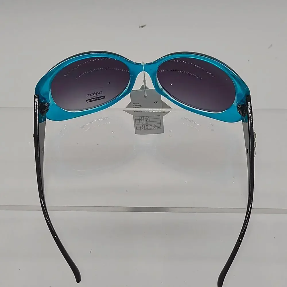 Diamond eyewear blue sunglasses with